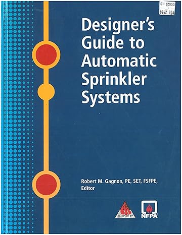 Designer's Guide to Automatic Sprinkler Systems - Scanned Pdf with Ocr